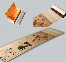 新密馆藏书画复制博物馆书画复制服务