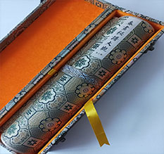 新密书画装裱案例